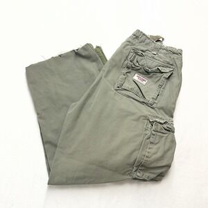 VTG Abercrombie & Fitch Paratrooper Military Fatigues Mens 36 Y2K AF-1